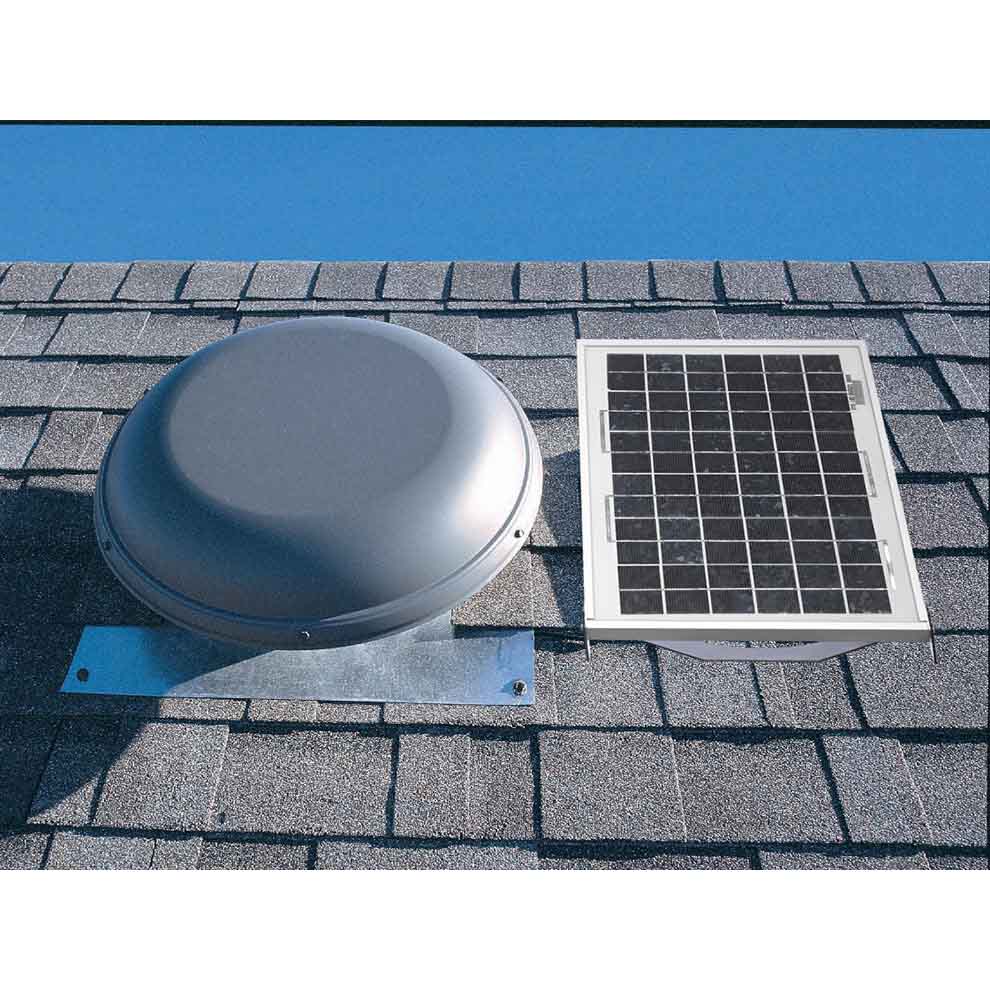 Air Vent Roof Mount Solar Attic Vent 800 CFM from